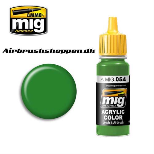 A.MIG 054 SIGNAL GREEN 